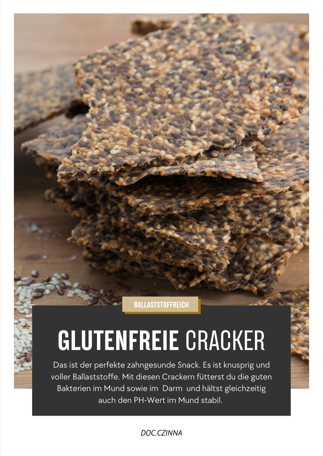 Glutenfreie Cracker
